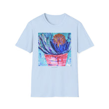 Load image into Gallery viewer, T-Shirt made from very soft materials, no side seams. Feels like bliss to wear! Many designs by Kerry Sandhu Art
