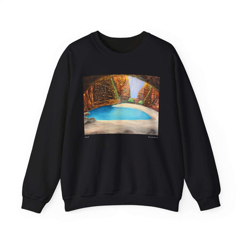 Sweatshirt 50/50 Cotton/Polyester, Medium-heavy fabric, Loose fit, true to size, Original art designs by Kerry Sandhu Art