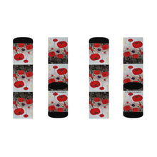 Load image into Gallery viewer, For The Fallen - UNISEX SOCKS - by Kerry Sandhu Art
