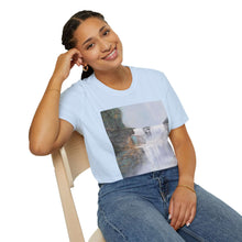 Load image into Gallery viewer, T-Shirt made from very soft materials, no side seams. Feels like bliss to wear! Many designs by Kerry Sandhu Art
