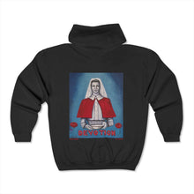 Load image into Gallery viewer, Nurses of A N Z A C (Lest We Forget) - Unisex  ZIP UP HOODIE (Image on back) - by Kerry Sandhu Art
