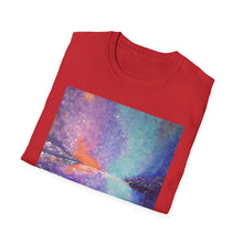 Load image into Gallery viewer, T-Shirt made from very soft materials, no side seams. Feels like bliss to wear! Many designs by Kerry Sandhu Art
