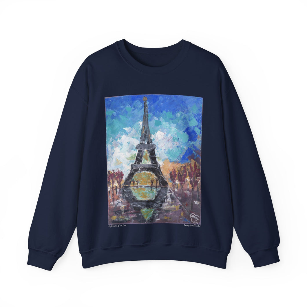 Sweatshirt 50/50 Cotton/Polyester, Medium-heavy fabric, Loose fit, true to size, Original art designs by Kerry Sandhu Art