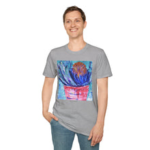 Load image into Gallery viewer, T-Shirt made from very soft materials, no side seams. Feels like bliss to wear! Many designs by Kerry Sandhu Art
