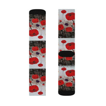 Load image into Gallery viewer, For The Fallen - UNISEX SOCKS - by Kerry Sandhu Art
