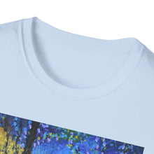 Load image into Gallery viewer, T-Shirt made from very soft materials, no side seams. Feels like bliss to wear! Many designs by Kerry Sandhu Art
