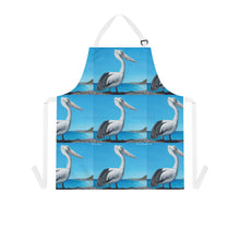 Load image into Gallery viewer, Apron - lightweight, silky finish 100% polyester, two front pockets. Many original artwork designs by Kerry Sandhu Art
