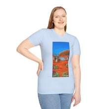 Load image into Gallery viewer, T-Shirt made from very soft materials, no side seams. Feels like bliss to wear! Many designs by Kerry Sandhu Art
