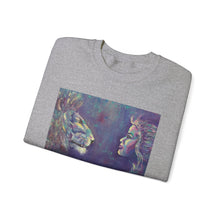 Load image into Gallery viewer, Sweatshirt 50/50 Cotton/Polyester, Medium-heavy fabric, Loose fit, true to size, Original art designs by Kerry Sandhu Art
