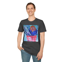 Load image into Gallery viewer, T-Shirt made from very soft materials, no side seams. Feels like bliss to wear! Many designs by Kerry Sandhu Art
