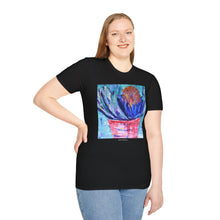 Load image into Gallery viewer, T-Shirt made from very soft materials, no side seams. Feels like bliss to wear! Many designs by Kerry Sandhu Art
