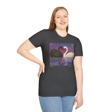 Load image into Gallery viewer, T-Shirt made from very soft materials, no side seams. Feels like bliss to wear! Many designs by Kerry Sandhu Art
