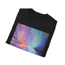 Load image into Gallery viewer, T-Shirt made from very soft materials, no side seams. Feels like bliss to wear! Many designs by Kerry Sandhu Art
