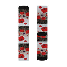 Load image into Gallery viewer, For The Fallen - UNISEX SOCKS - by Kerry Sandhu Art
