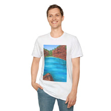 Load image into Gallery viewer, T-Shirt made from very soft materials, no side seams. Feels like bliss to wear! Many designs by Kerry Sandhu Art
