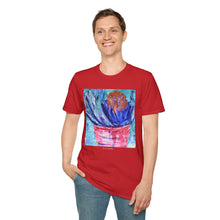 Load image into Gallery viewer, T-Shirt made from very soft materials, no side seams. Feels like bliss to wear! Many designs by Kerry Sandhu Art
