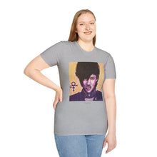 Load image into Gallery viewer, Purple Rain - Softstyle UNISEX T-SHIRT - by Kerry Sandhu Art
