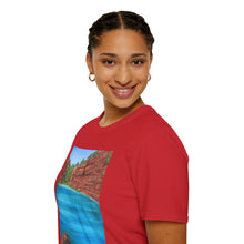 Load image into Gallery viewer, T-Shirt made from very soft materials, no side seams. Feels like bliss to wear! Many designs by Kerry Sandhu Art
