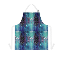 Load image into Gallery viewer, Apron - lightweight, silky finish 100% polyester, two front pockets. Many original artwork designs by Kerry Sandhu Art
