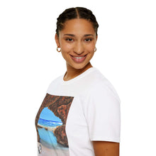 Load image into Gallery viewer, T-Shirt made from very soft materials, no side seams. Feels like bliss to wear! Many designs by Kerry Sandhu Art
