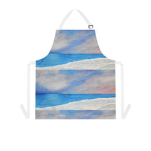 Load image into Gallery viewer, Apron - lightweight, silky finish 100% polyester, two front pockets. Many original artwork designs by Kerry Sandhu Art
