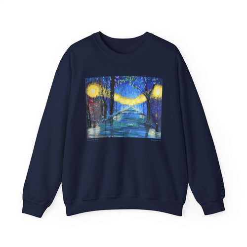 Sweatshirt 50/50 Cotton/Polyester, Medium-heavy fabric, Loose fit, true to size, Original art designs by Kerry Sandhu Art