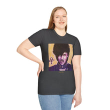 Load image into Gallery viewer, Purple Rain - Softstyle UNISEX T-SHIRT - by Kerry Sandhu Art
