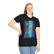 Load image into Gallery viewer, T-Shirt made from very soft materials, no side seams. Feels like bliss to wear! Many designs by Kerry Sandhu Art
