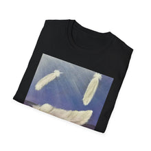 Load image into Gallery viewer, T-Shirt made from very soft materials, no side seams. Feels like bliss to wear! Many designs by Kerry Sandhu Art
