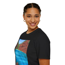 Load image into Gallery viewer, T-Shirt made from very soft materials, no side seams. Feels like bliss to wear! Many designs by Kerry Sandhu Art
