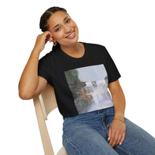 Load image into Gallery viewer, T-Shirt made from very soft materials, no side seams. Feels like bliss to wear! Many designs by Kerry Sandhu Art
