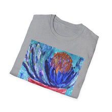 Load image into Gallery viewer, T-Shirt made from very soft materials, no side seams. Feels like bliss to wear! Many designs by Kerry Sandhu Art
