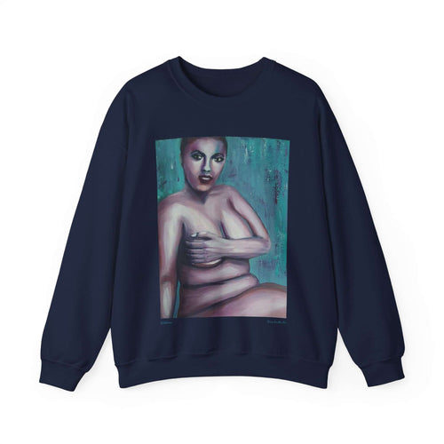 Sweatshirt 50/50 Cotton/Polyester, Medium-heavy fabric, Loose fit, true to size, Original art designs by Kerry Sandhu Art