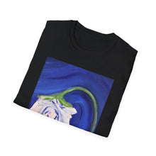 Load image into Gallery viewer, T-Shirt made from very soft materials, no side seams. Feels like bliss to wear! Many designs by Kerry Sandhu Art
