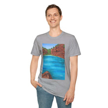 Load image into Gallery viewer, T-Shirt made from very soft materials, no side seams. Feels like bliss to wear! Many designs by Kerry Sandhu Art
