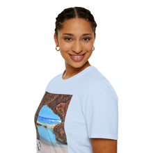 Load image into Gallery viewer, T-Shirt made from very soft materials, no side seams. Feels like bliss to wear! Many designs by Kerry Sandhu Art
