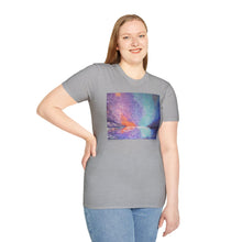 Load image into Gallery viewer, T-Shirt made from very soft materials, no side seams. Feels like bliss to wear! Many designs by Kerry Sandhu Art
